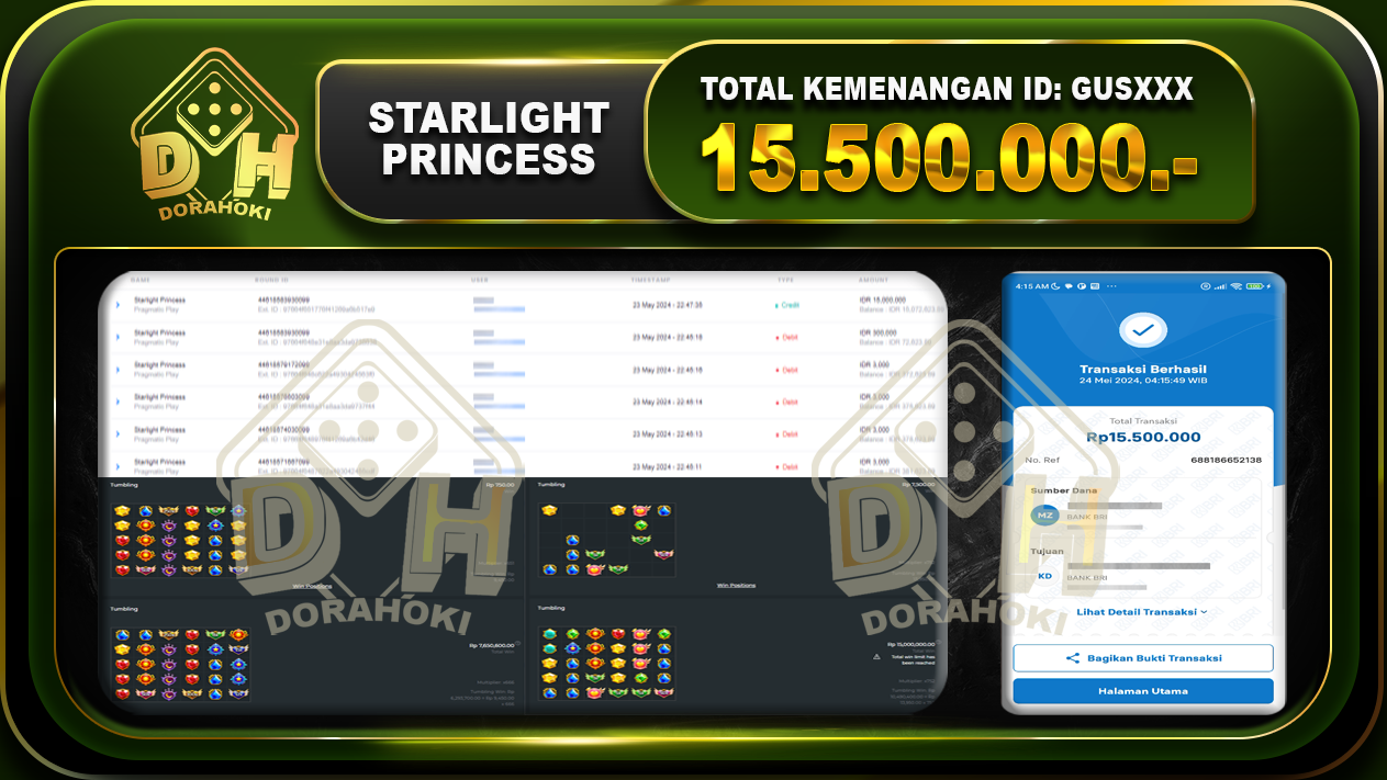 Starlight Princess 15.500.000