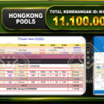 TOGEL HONGKONG 11.100.000