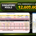 TOGEL SINGAPORE 12.000.000