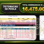 TOGEL TOTOMACAU 16.475.000