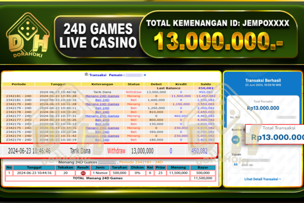 24D GAMES Rp.13.000.000