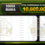 5000X MANIA Rp.10.000.000