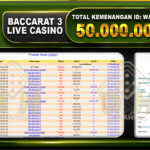 Baccarat 50.000.000