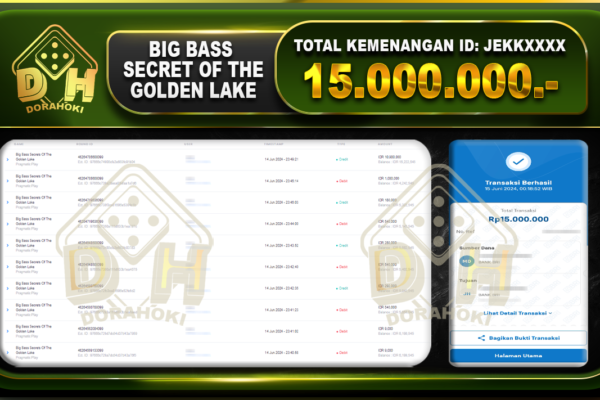 Big Bass Secrets Of The Golden Lake Rp.15.000.000