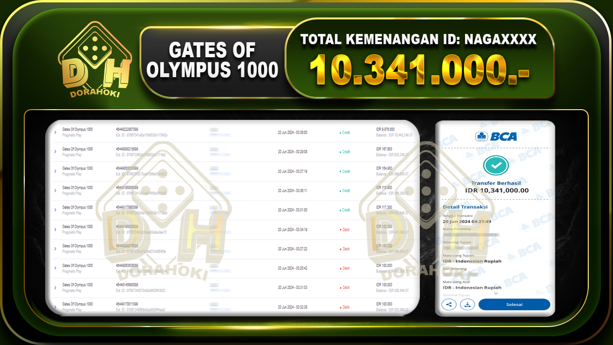 GATES OF OLYMPUS 1000 Rp.10.341.000