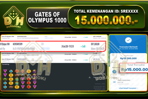 GATES OF OLYMPUS 1000 Rp.15.000.000