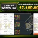 GATES OF OLYMPUS 1000 Rp.17.100.000