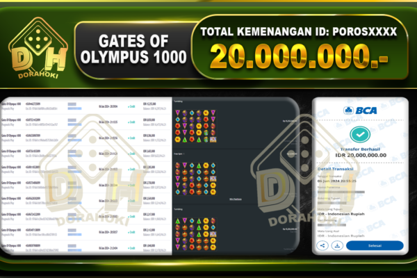 GATES OF OLYMPUS 1000 Rp.20.000.000