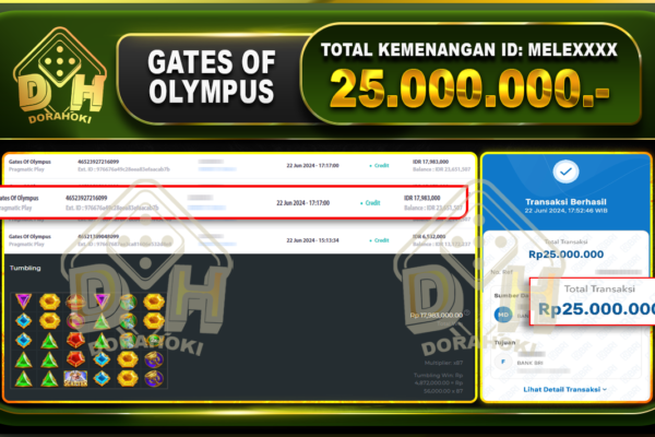 GATES OF OLYMPUS Rp.25.000.000