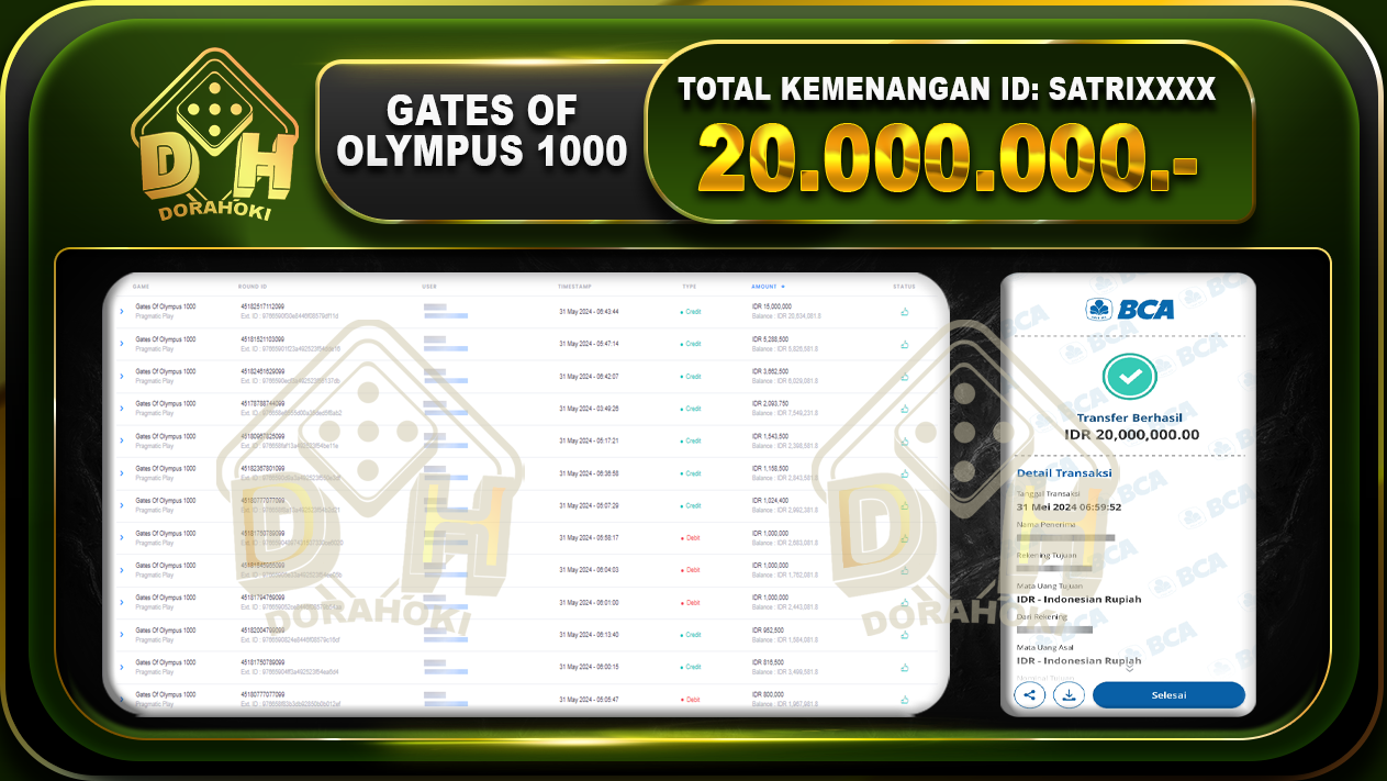 Gates Of Olympus 1000 20.000.000