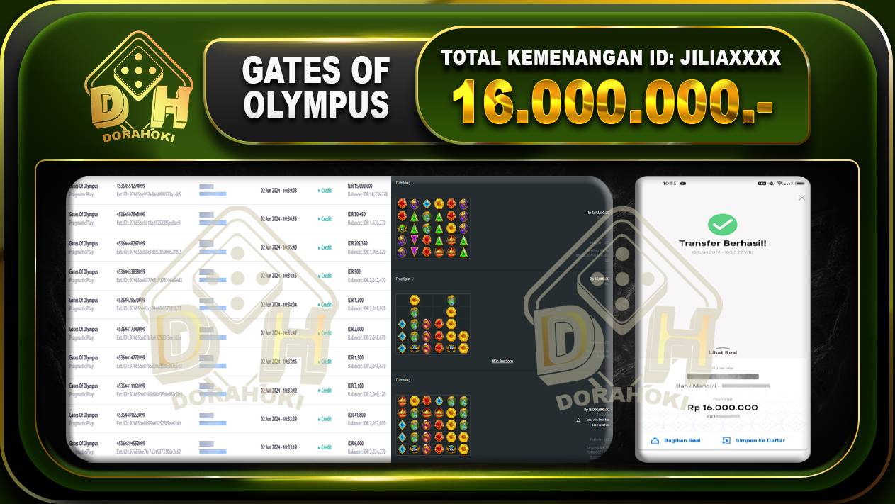 Gates Of Olympus 16.000.000