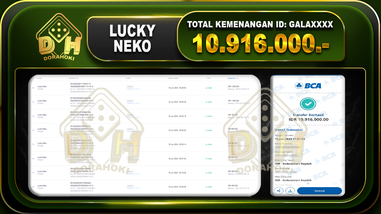 LUCKY NEKO Rp.10.916.000