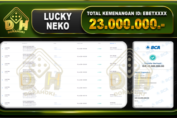 LUCKY NEKO Rp.23.000.000