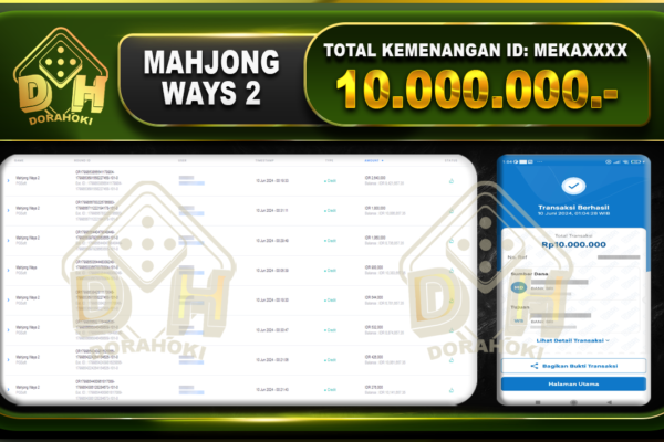 MAHJONG WAYS 2 Rp.10.000.000