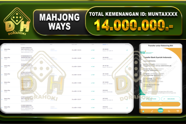 MAHJONG WAYS Rp.14.000.000