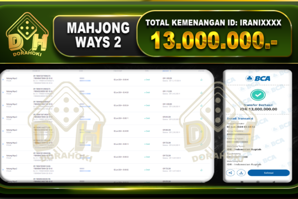 Mahjong Ways 13.000.000