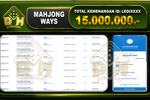 Mahjong Ways 15.000.000