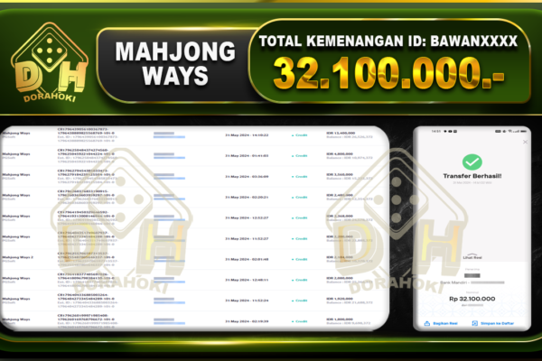 Mahjong Ways 32.100.000