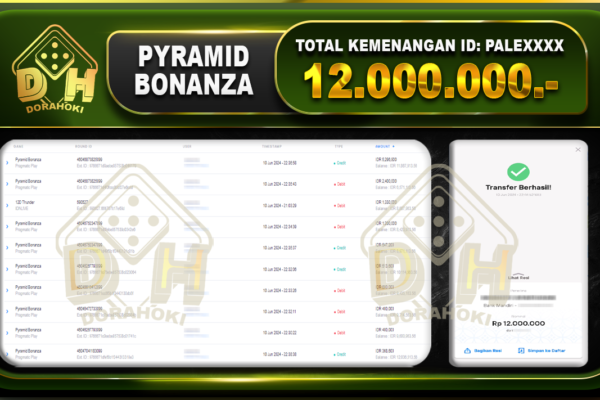 PYRAMID BONANZA Rp.12.000.000