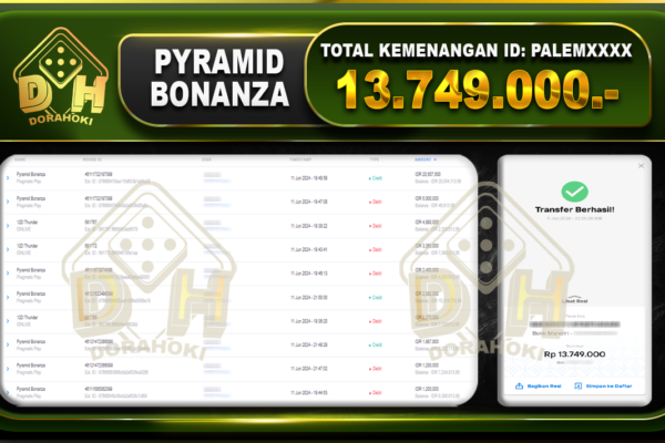 PYRAMID BONANZA Rp.13.749.000