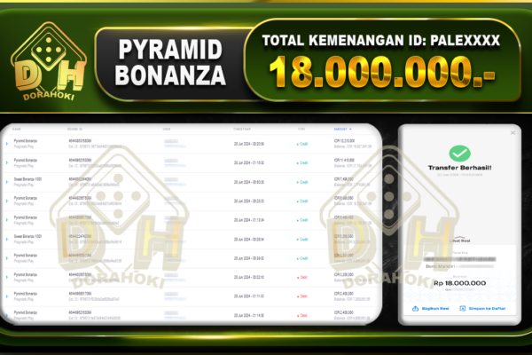 PYRAMID BONANZA Rp.18.000.000