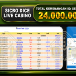 SICBO DICE Rp.24.000.000