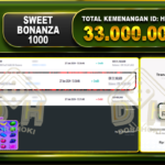 SWEET BONANZA 1000 Rp.33.000.000