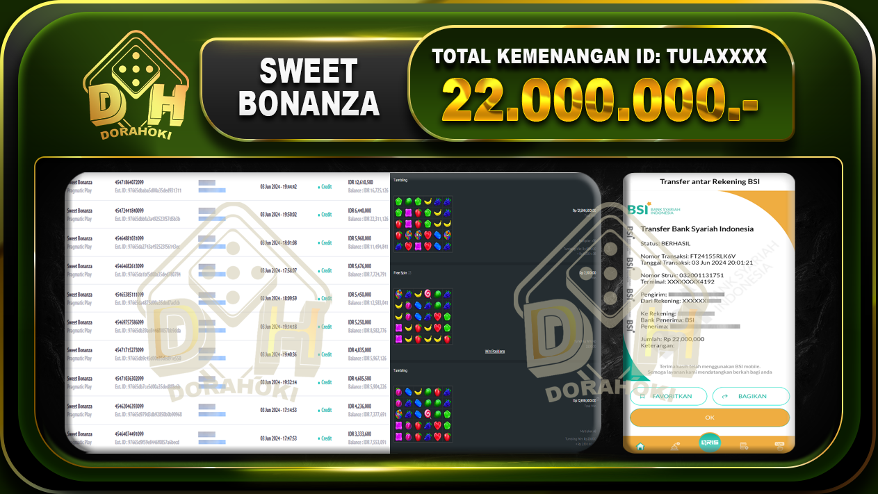 Sweet Bonanza 22.000.000