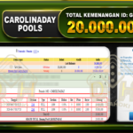 TOGEL CAROLINADAY Rp.20.000.000