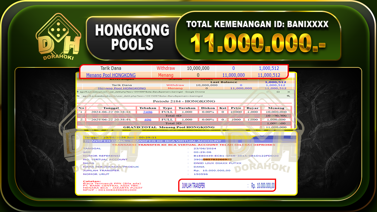 TOGEL HONGKONG Rp.11.000.000