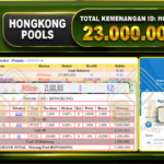 TOGEL HONGKONG Rp.23.000.000