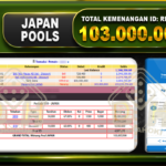 TOGEL JAPAN Rp.103.000.000