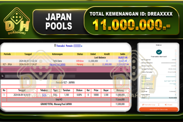 TOGEL JAPAN Rp.11.000.000