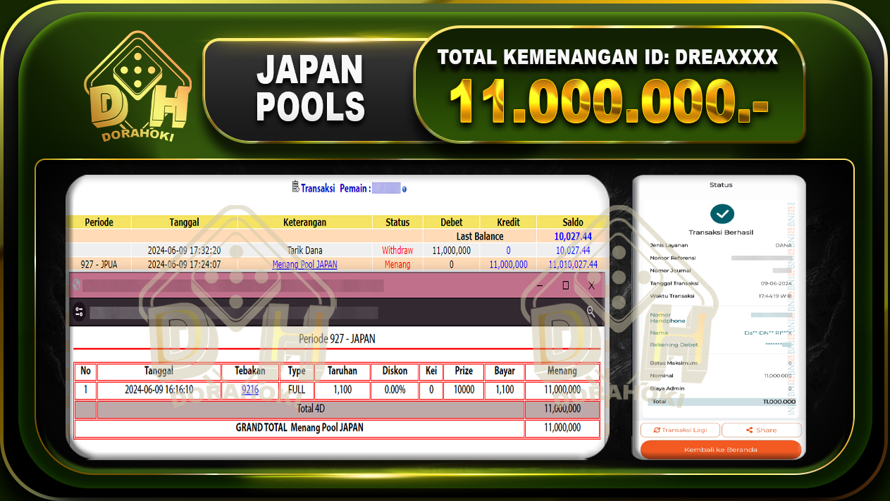 TOGEL JAPAN Rp.11.000.000