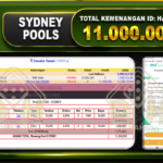 TOGEL SYDNEY Rp.11.000.000