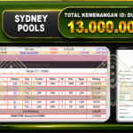 TOGEL SYDNEY Rp.13.000.000