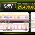 TOGEL SYDNEY Rp.25.400.000