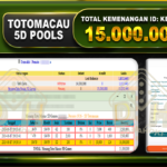 TOGEL TOTOMACAU 5D Rp.15.000.000