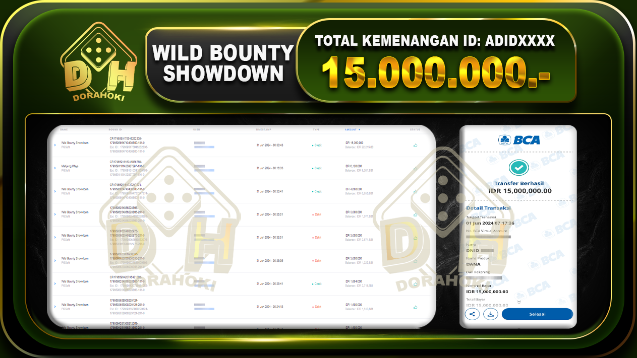 Wild Bounty Showdown 15.000.000