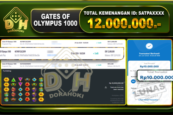 GATES OF OLYMPUS 1000 Rp.12.000.000