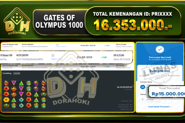 GATES OF OLYMPUS 1000 Rp.16.353.000