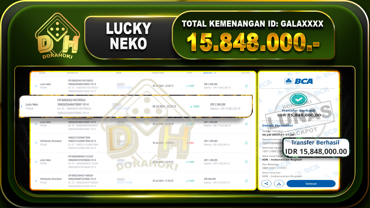 LUCKY NEKO Rp.15.848.000