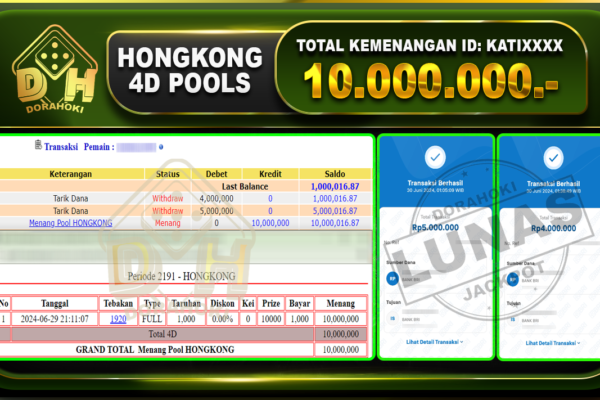 TOGEL HONGKONG Rp.10.000.000