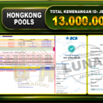 TOGEL HONGKONG Rp.13.000.000 .