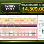 TOGEL SYDNEY Rp.14.300.000