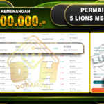 5 LIONS MEGAWAYS Rp.12.200.000