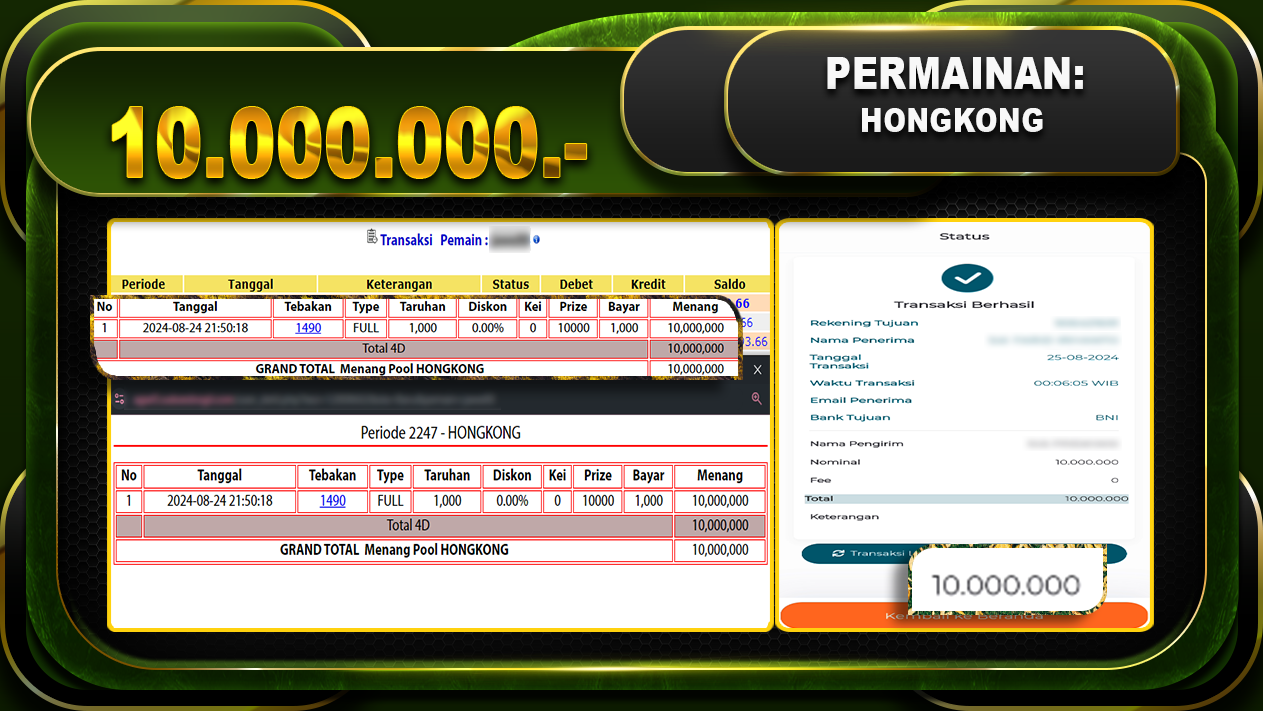 TOGEL HONGKONG Rp10.000.000