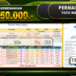 TOGEL TOTOMACAU Rp.11.250.000