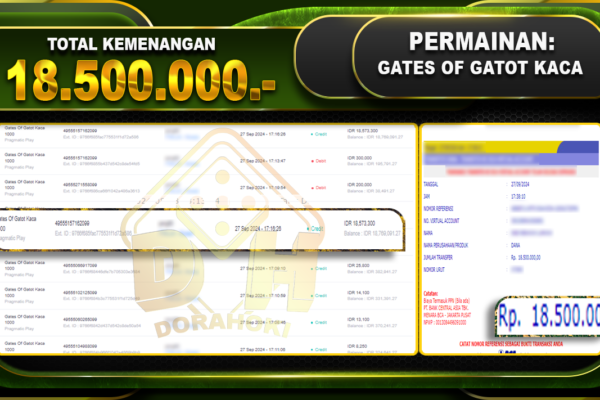 Gates Of Gatot Kaca Rp.18.500.000