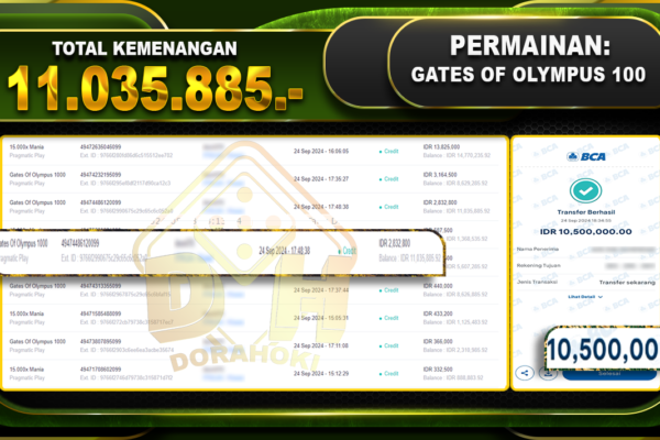 Gates Of Olympus 1000 Rp.11.035.885_